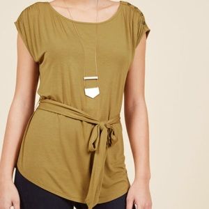 *FINAL SALE* Modcloth 🌸 Seen as Sophisticated Top